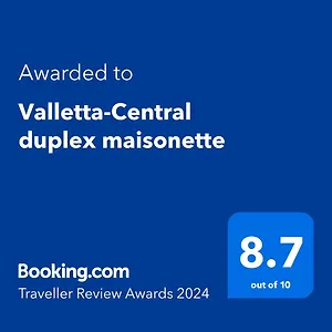 Valletta-central Duplex Maisonette Appartement La Valette